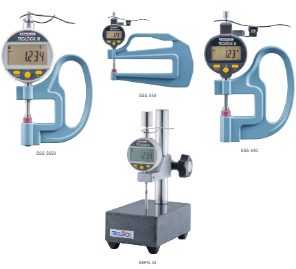 日本TECLOCK得樂SMD-550S數(shù)顯測厚規(guī)