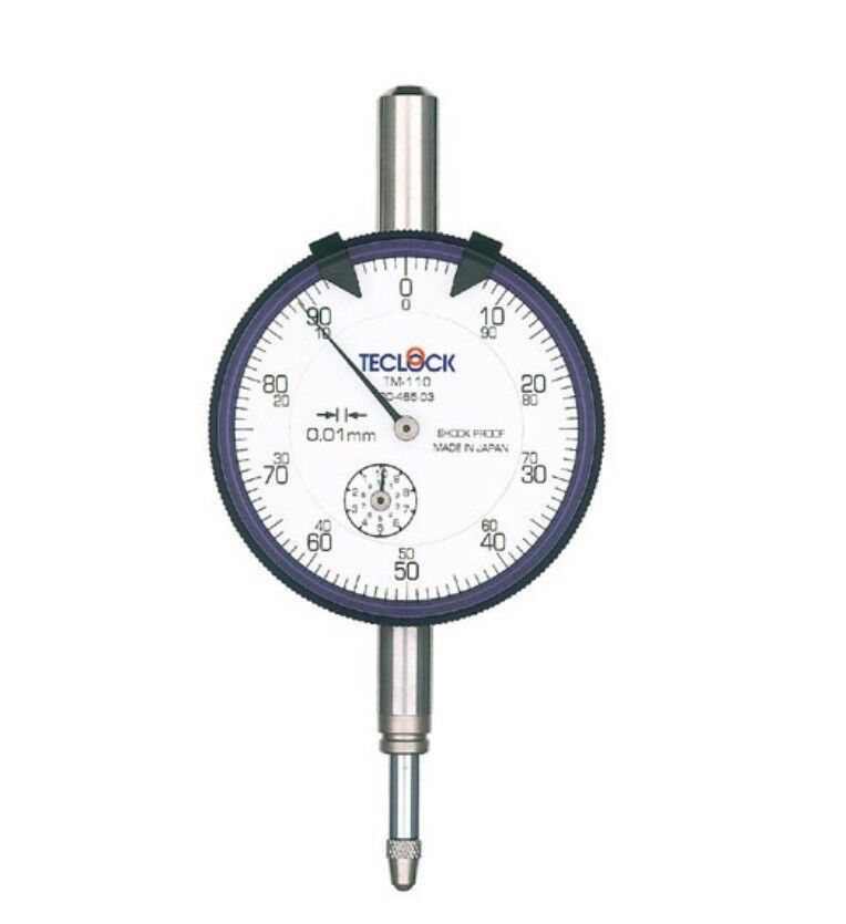 TECLOCK得樂測(cè)量工具木工測(cè)量0.1mm指示表KM-93