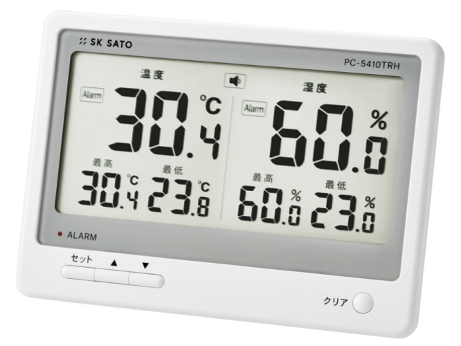 日本進(jìn)口佐藤SATO數(shù)字溫濕度計(jì) PC-5410TRH