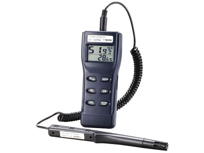 日本進(jìn)口佐藤SATO數(shù)字溫濕度計(jì) SK-140TRH