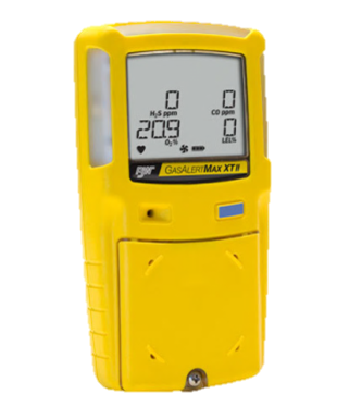 可穿戴吸入式氣體檢測儀GasAlertMax XTⅡ