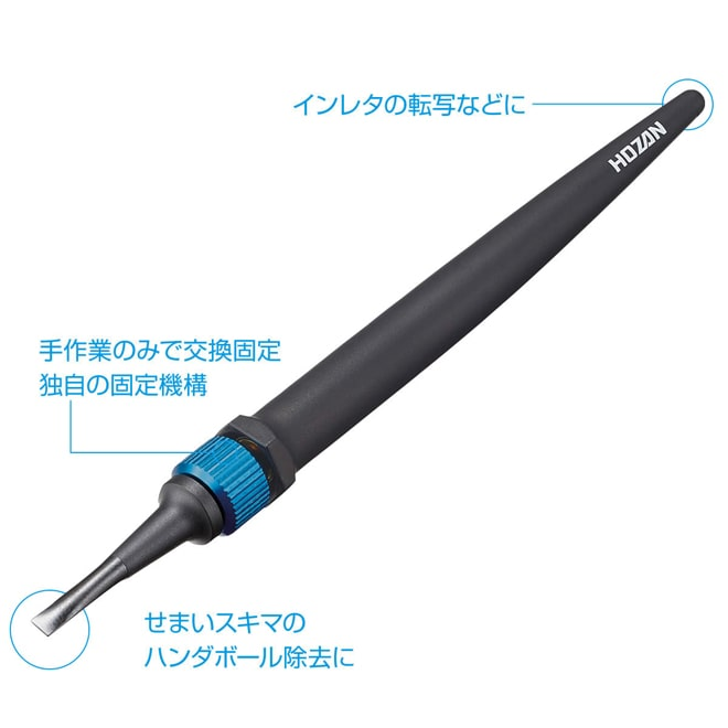 日本HOZAN寶山P-513-S ESD探針尖端P-512-S清除焊球真空吸筆原裝